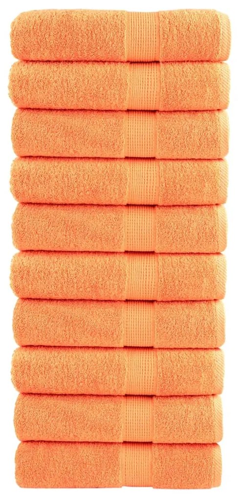 vidaXL Prosoape de mâini premium SOLUND 10 buc. 50x100 cm 600 gsm