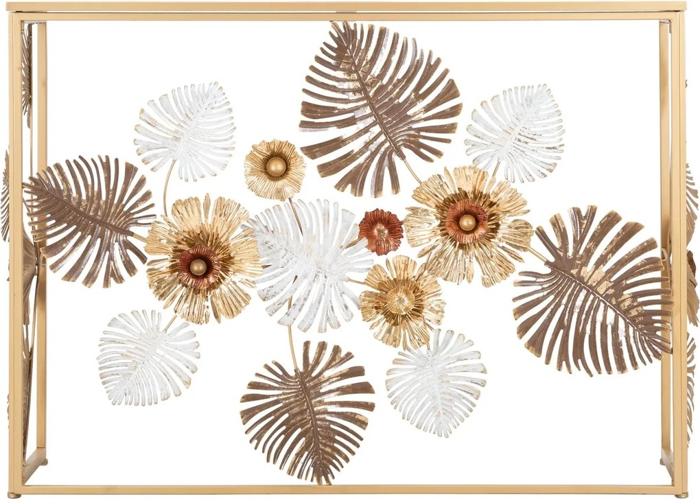 Consola Glam Floris, Mauro Ferretti, 113x40x80 cm, fier, multicolor