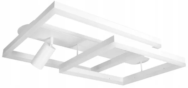 Plafonieră LED 38W/230V + 1x GU10/30W, alb