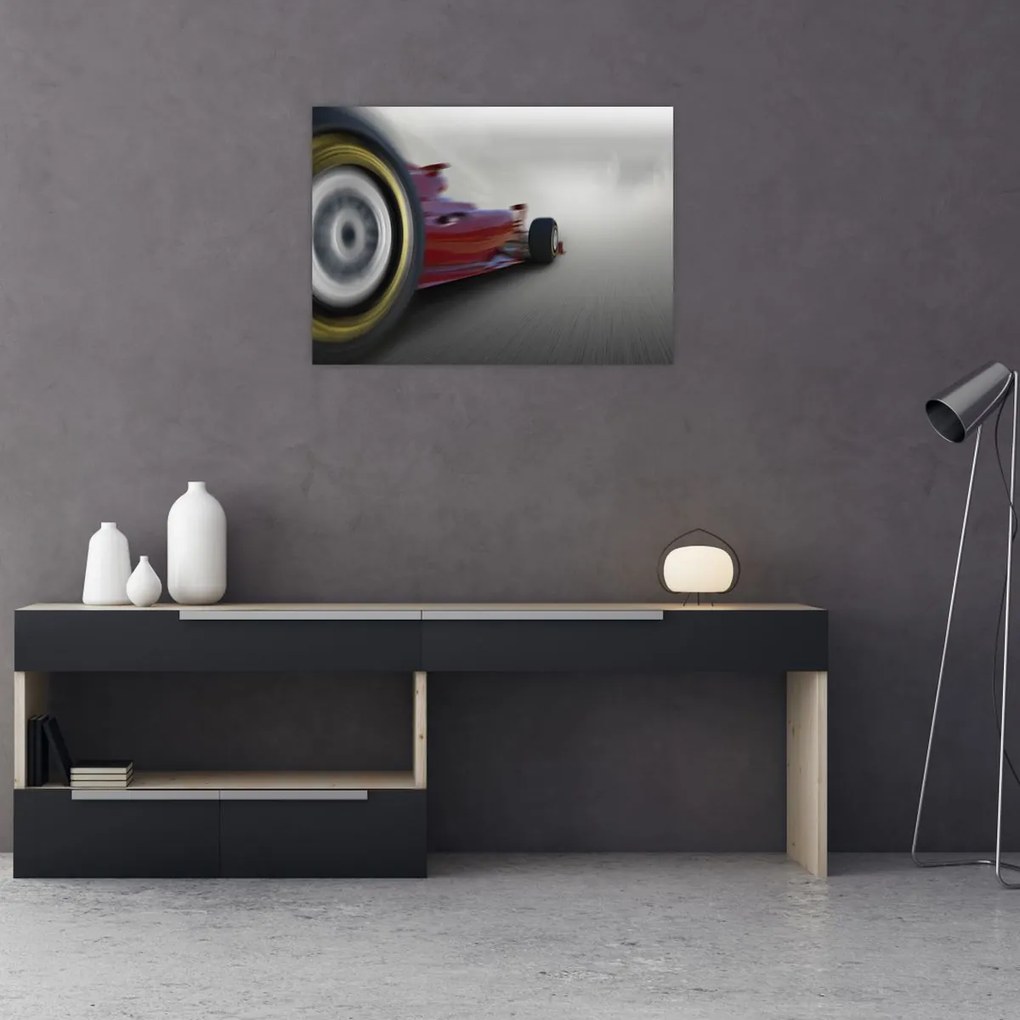 Tablou pe sticlă - Formula (70x50 cm)