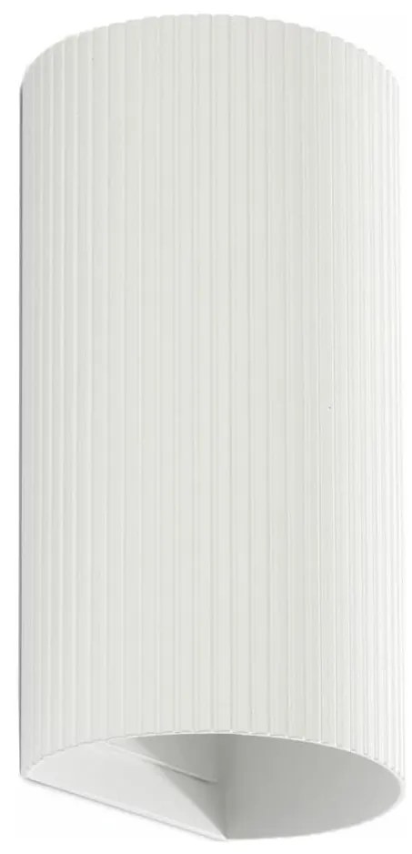 Aplică FARO 40542 SOLE 2xGU10/8W/230V alb canelat rotund