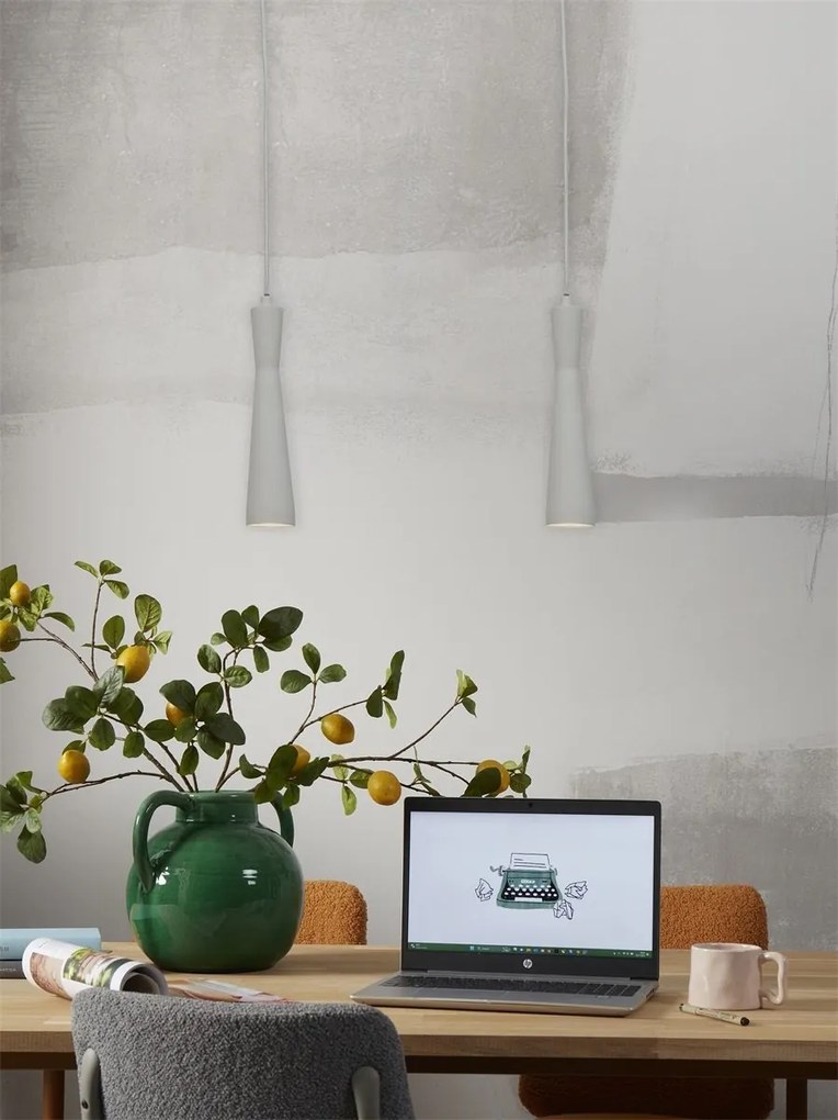 Pendul metal design modern Bordeaux gri