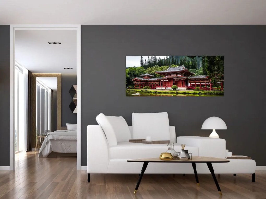 Tablou - arhitectura Chinezească (120x50 cm)
