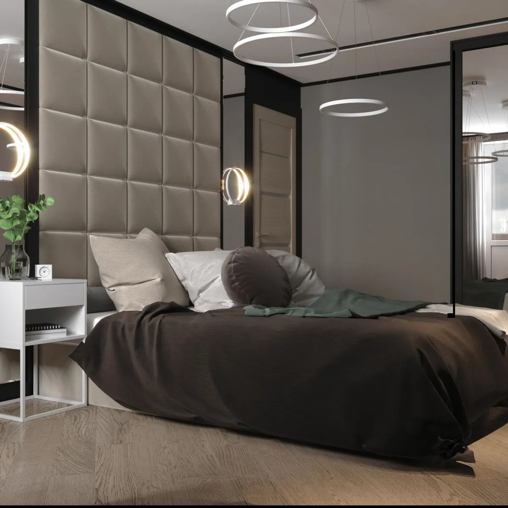 Lustra LED design modern 40cm GIRO alba