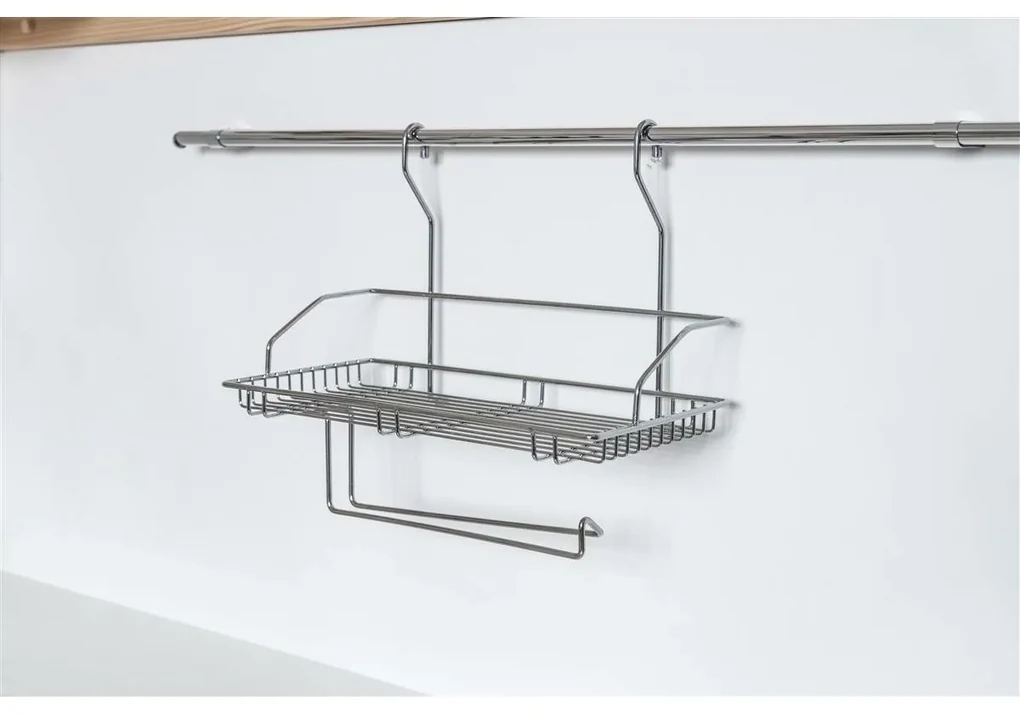 Raft suspendat cu suport pentru prosoapeBanquet VARIELLA, 40 cm