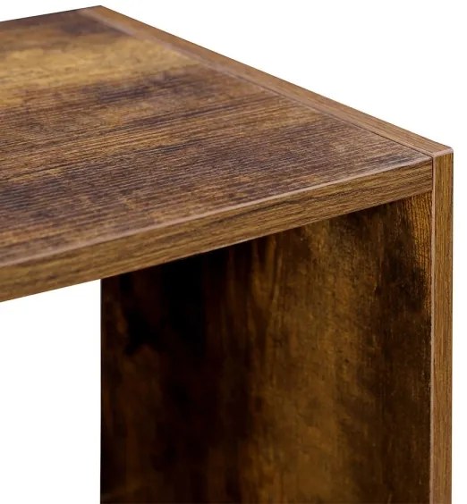 Bibliotecă NAVARO, maro