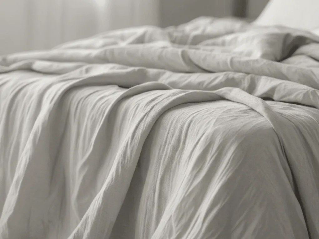 Lenjerie de pat PURELY muselina gri deschis Dimensiunile lenjeriei: 80 x 80 cm | 135 x 200 cm