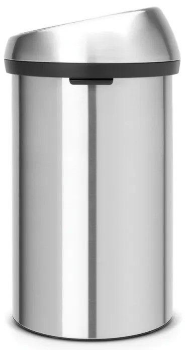 Cos de gunoi Brabantia Touch Bin 647255, 60 L, Deschidere lina si silentioasa, Rezistent la amprente, Ino /mat