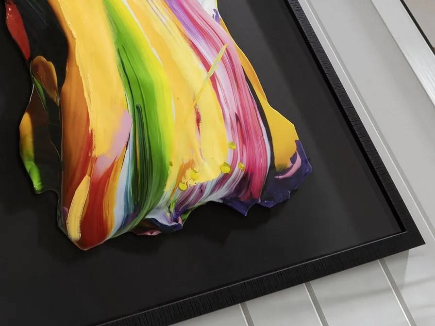 Tablou decorativ Cromatismo, 84x84cm