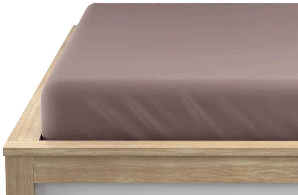 Cearsaf Jersey maro 180 x 200 cm