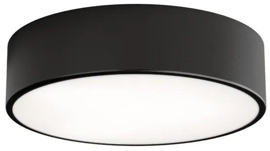 Plafonieră CLARE 2xE27/24W/230V d. 30 cm negru Brilagi