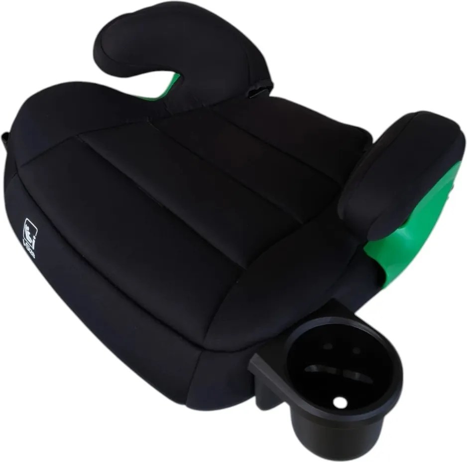 Scaun auto ISOFIX transformabil in inaltator NOVOKIDS Splend'or Edition HF03, R129 i-Size, 100-150 cm, 15-36 kg, Negru