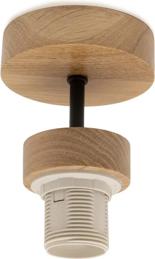 Brilagi - Lustru aplicat PARTY 1xE27/60W/230V, Ø 10 cm, stejar