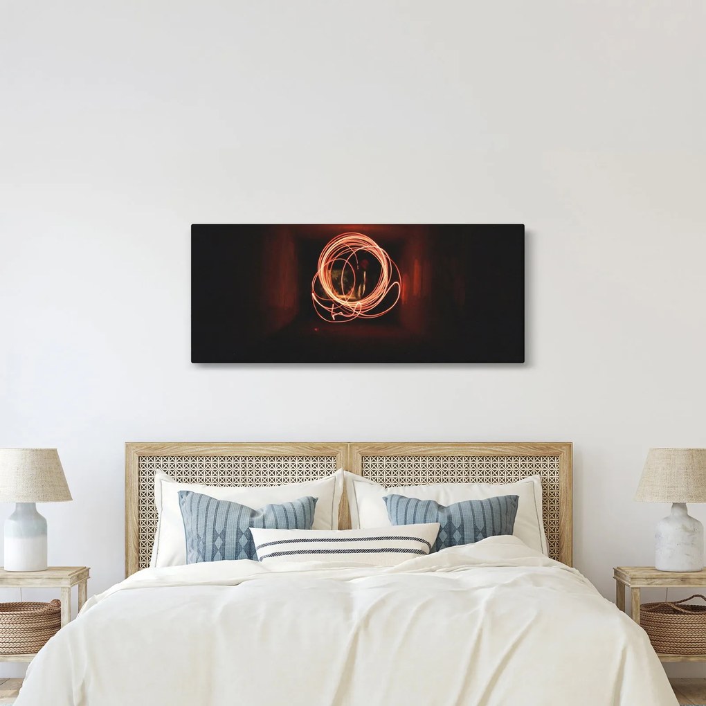 Tablou - linii în tunel (120x50 cm)
