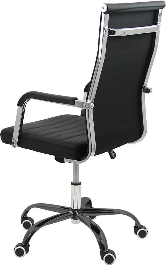 RESIGILAT - Scaune birou din piele ecologica si sistem balans OFF 319 negru