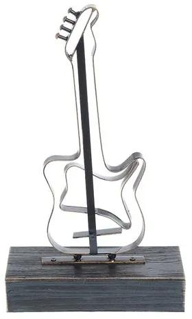 Statueta chitara metalica
