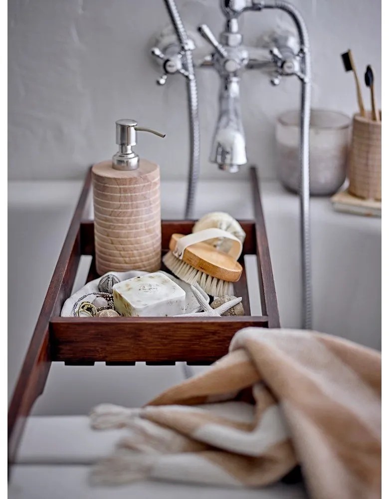 Prosop maro-bej din bumbac 50x100 cm Elaia – Bloomingville