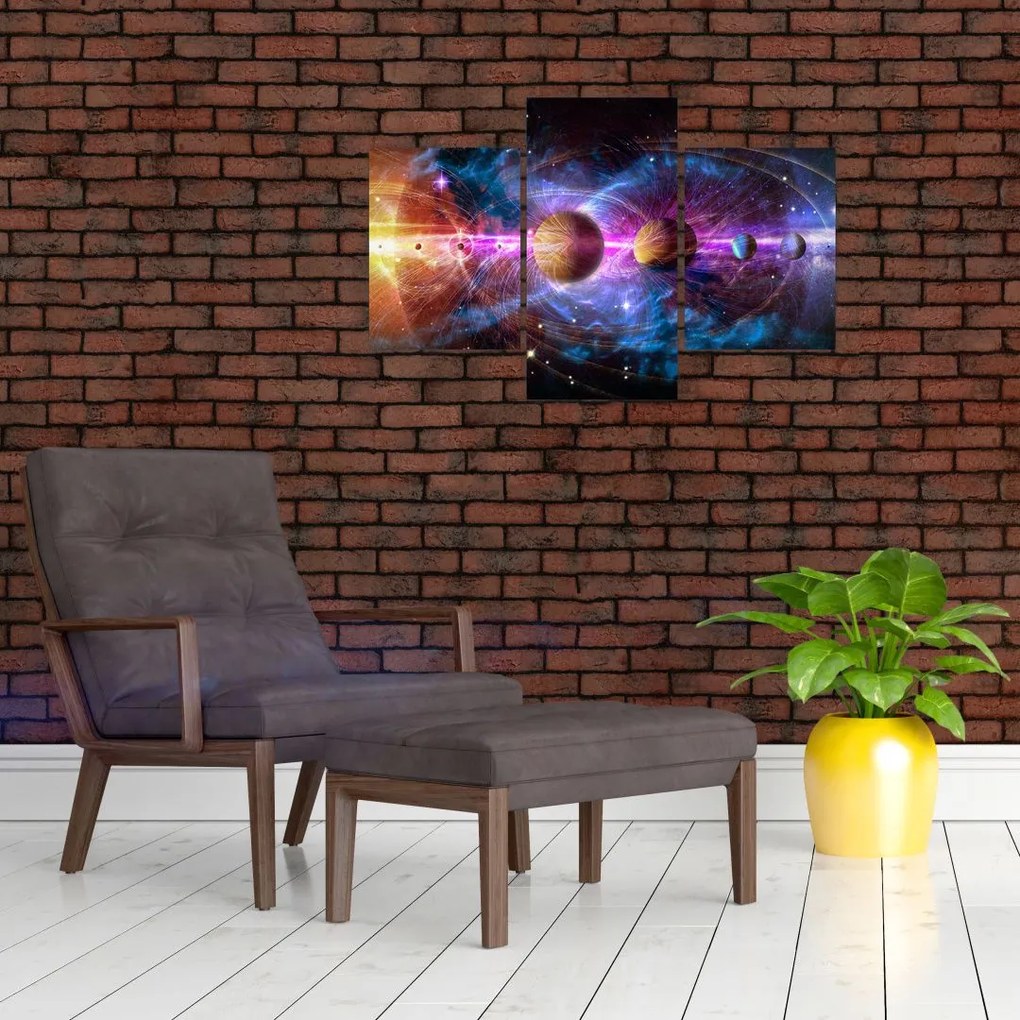 Tablou - Sistemul solar (90x60 cm)