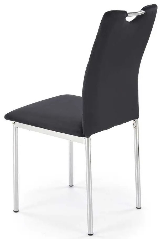 Scaun de bucătărie Liurnia, negru