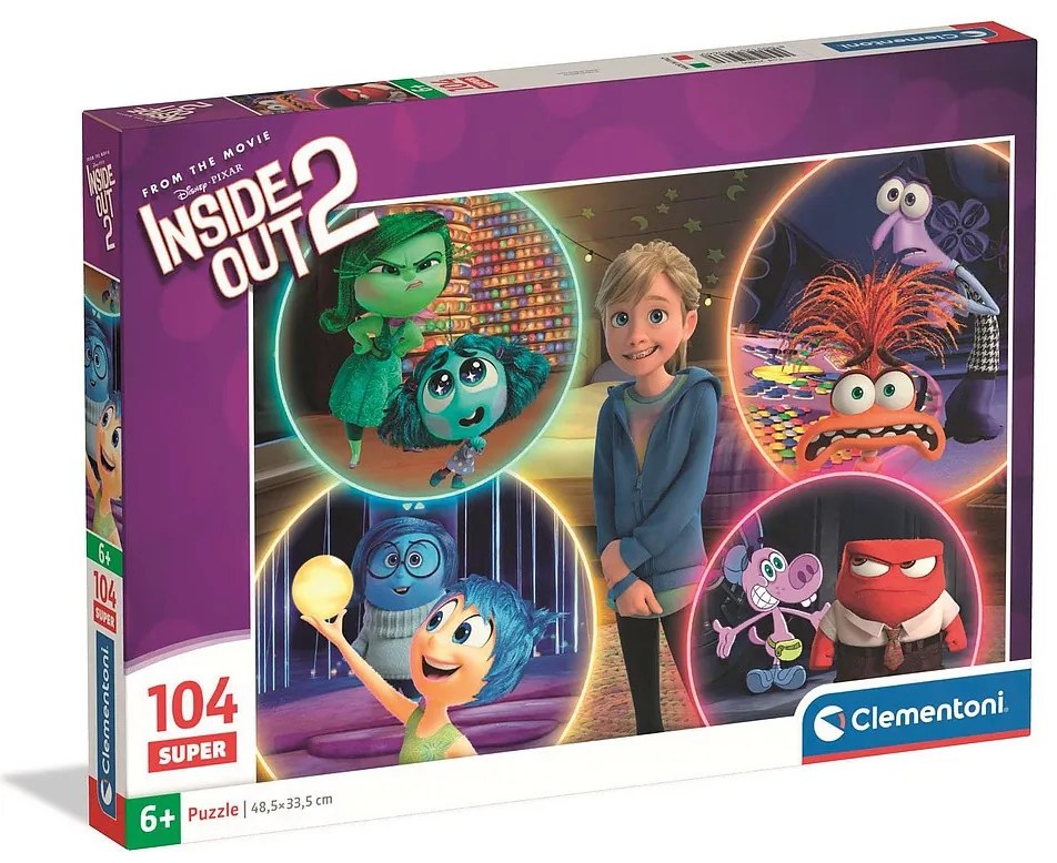 Disney Întors pe dos Puzzle Clementoni cu 104 piese