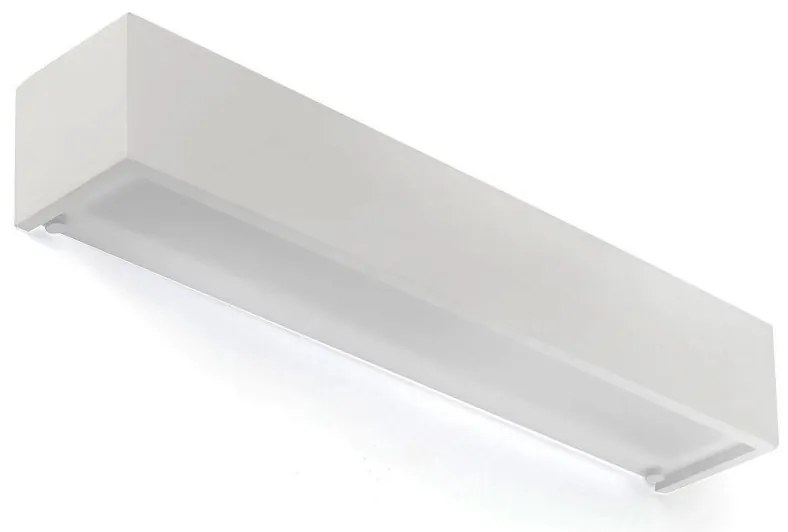 Aplica de perete din ghips MILO 500 White