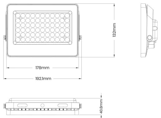 Proiector LED solar FOCUS 60W/10000mAh 3,2V 6000K IP65 + telecomandă