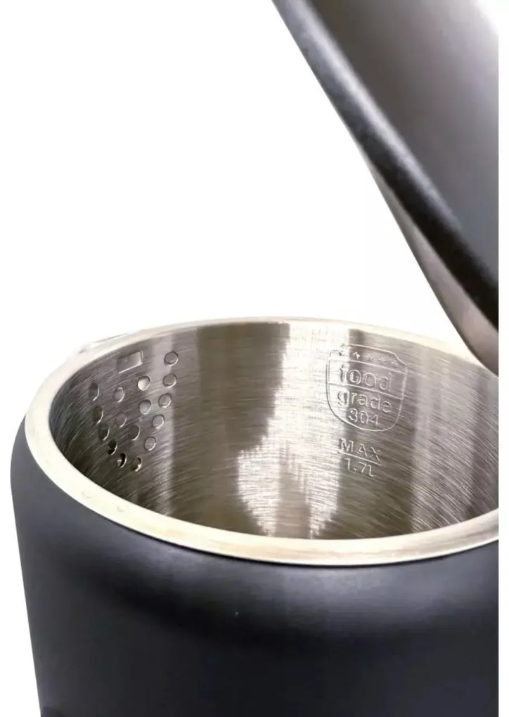 Fierbator de apa 1.7 L Klausberg KB7891 negru-argintiu