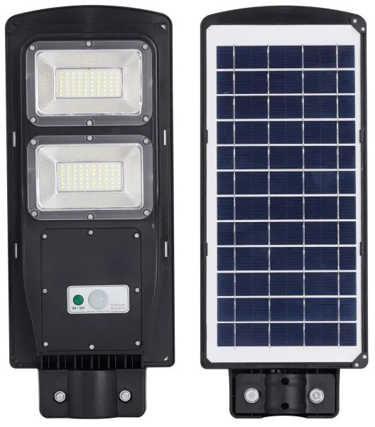 Lampă stradală solară LED STREET 2xLED/6W/3,2V IP65 cu senzor și DO