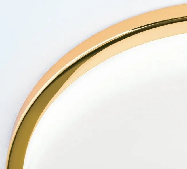 Plafoniera LED moderna LEROX 40cm aurie 24K