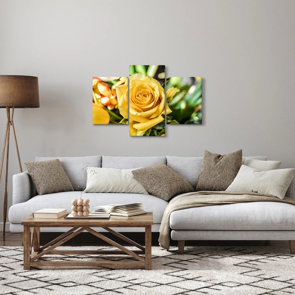 Tablou cu trandafir (90x60 cm)