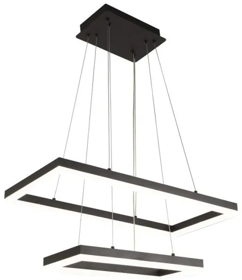 Lustră LED dimabilă pe cablu LED/65W/230V 3000-6500K + telecomandă