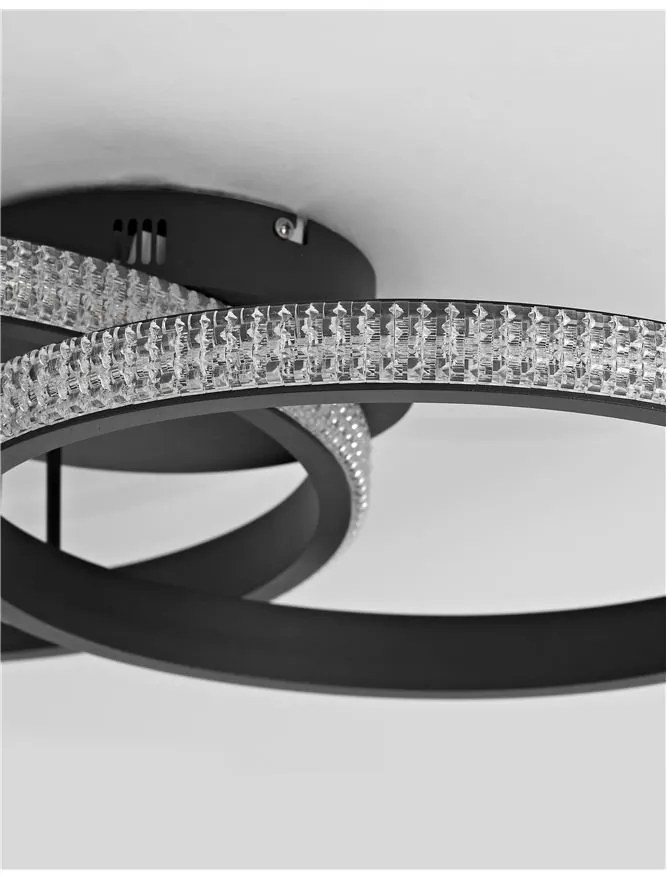 Lustra LED aplicata design modern circular NAGER 28W NVL-9481094