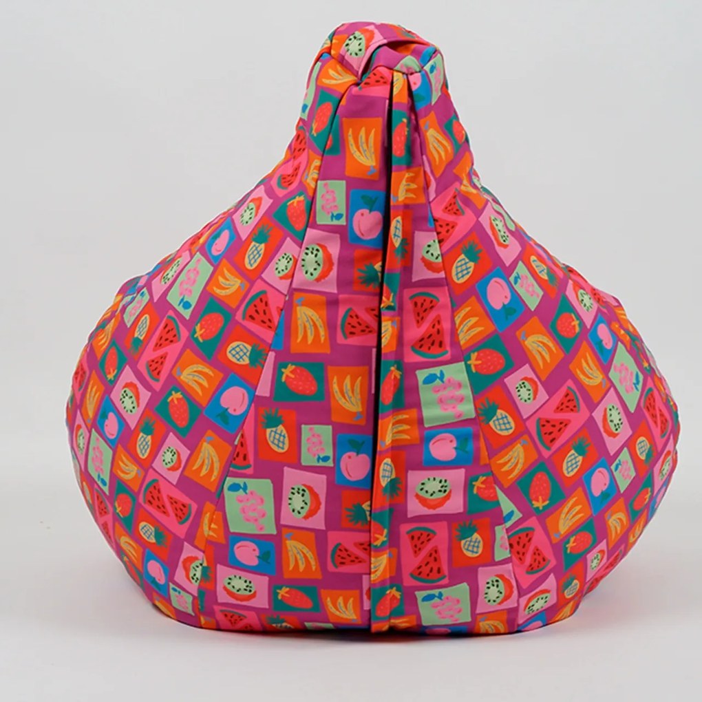 Fotoliu puf copii, Nirvana Light Pufrelax, Material Impermeabil, J'aime Les Fruits