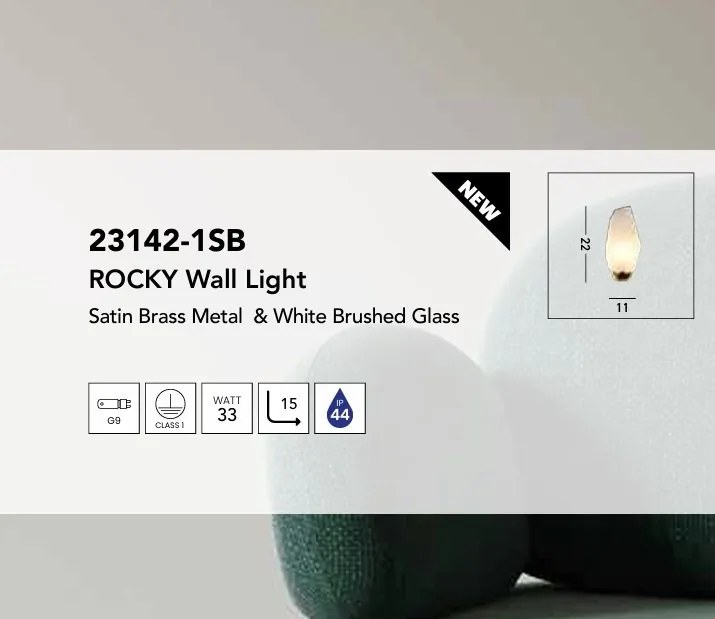 Aplica de perete design modern minimalist Rocky