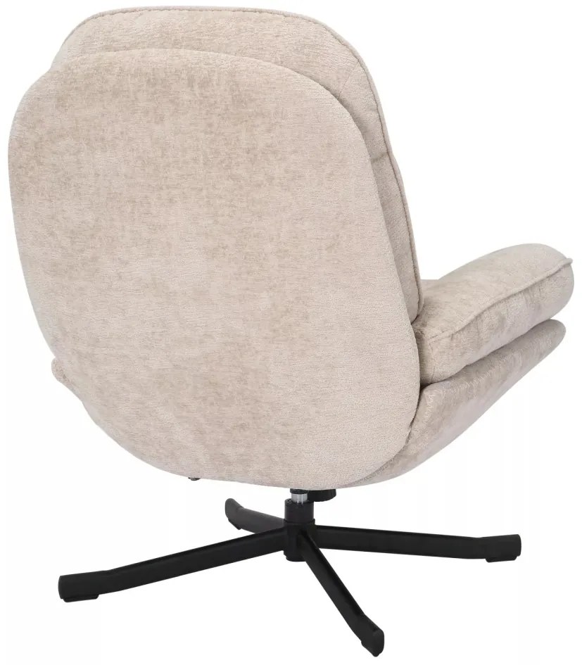 Fotoliu Harper bej/negru Tap.241