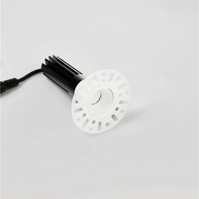 Mini Spot incastrabil LED 5W 3000K Trimless Baculus alb