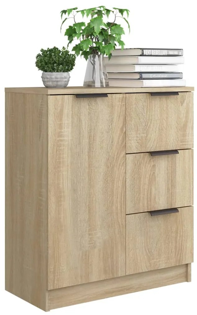 Servanta, stejar sonoma, 60x30x70 cm, lemn prelucrat 1, Stejar sonoma