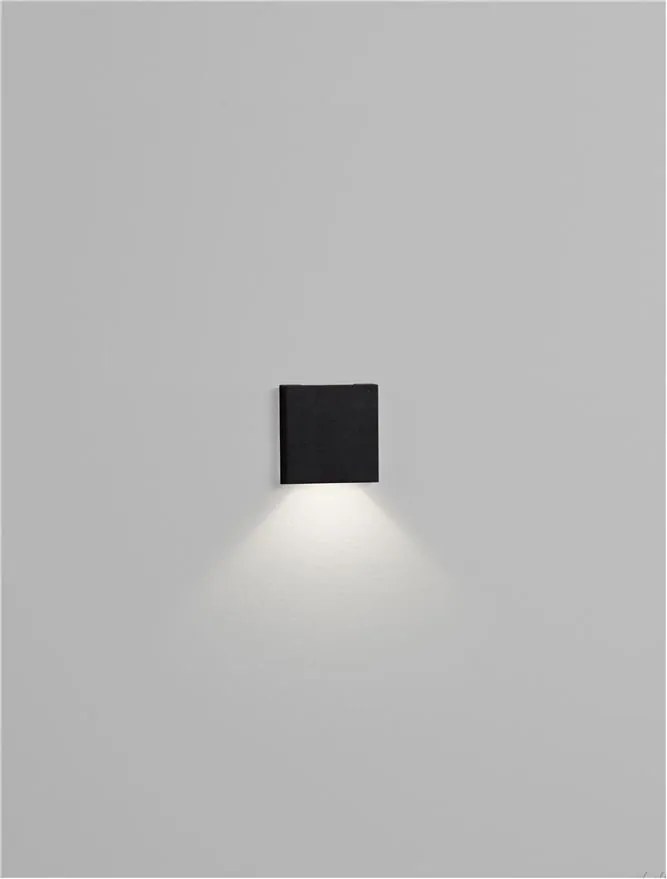 Spot LED incastrat iluminat exterior ambiental IP67 IKO negru