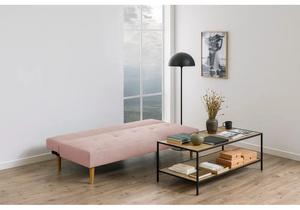 Canapea roz reglabilă/extensibilă 180 cm Matylda – Bonami Essentials
