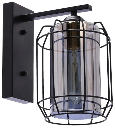 Lampă de perete JONERA 1xE27/40W/230V negru