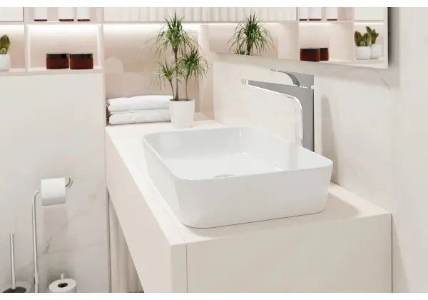 Deante BQH_020N - Baterie pentru lavoar HIACYNT, crom lucios