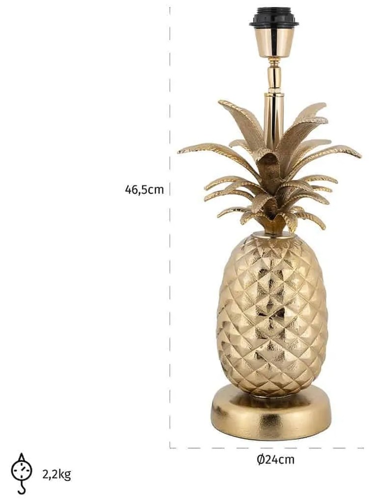 Baza veioza Colada Pineapple gold