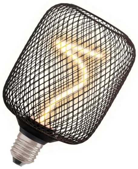 Bec LED dimabil Osram DECOR FILAMENT E27/3,5W/230V 1800K negru