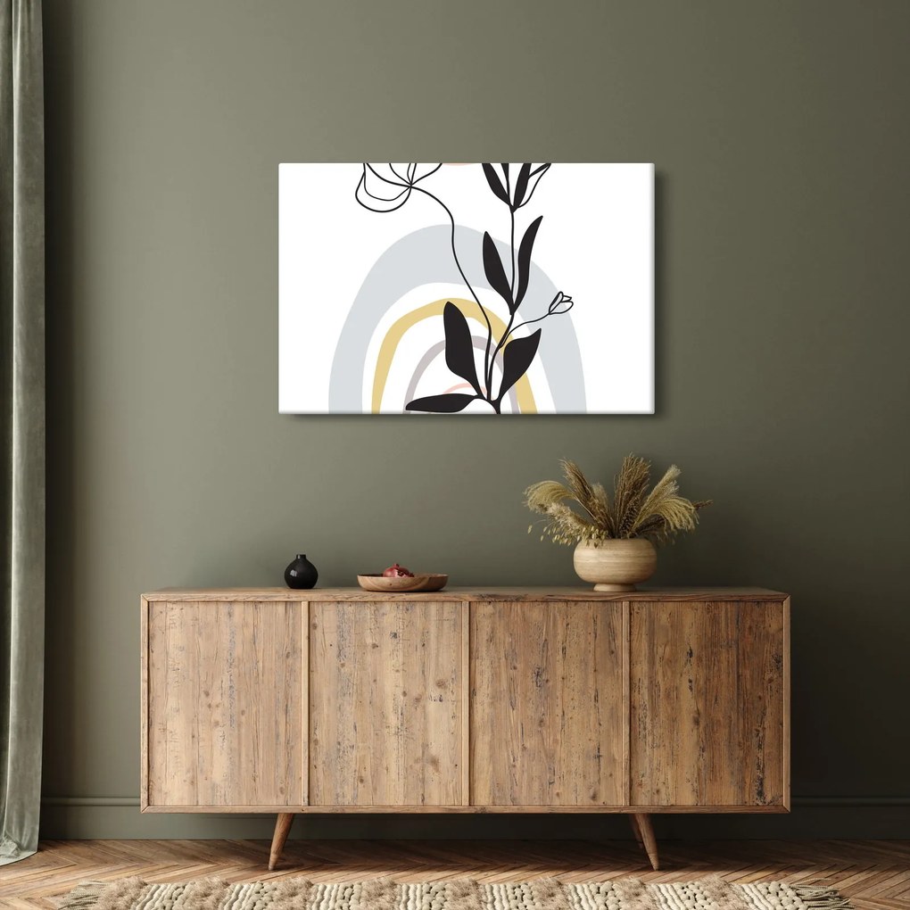 Tablou - Flori într-o vază N⁰1 (90x60 cm)