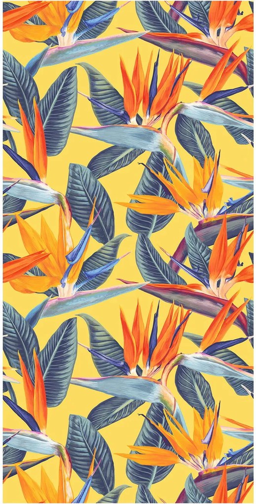 Tapet - Flori tropicale I.