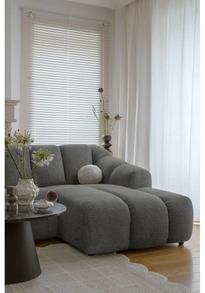 Colțar gri (cu colț pe partea stângă/în formă de "U") Shell – Miuform