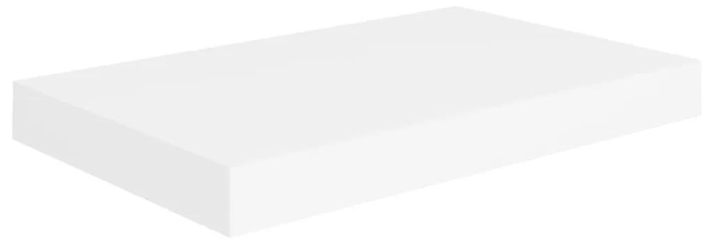 323805 vidaXL Raft de perete suspendat, alb, 40x23x3,8 cm, MDF