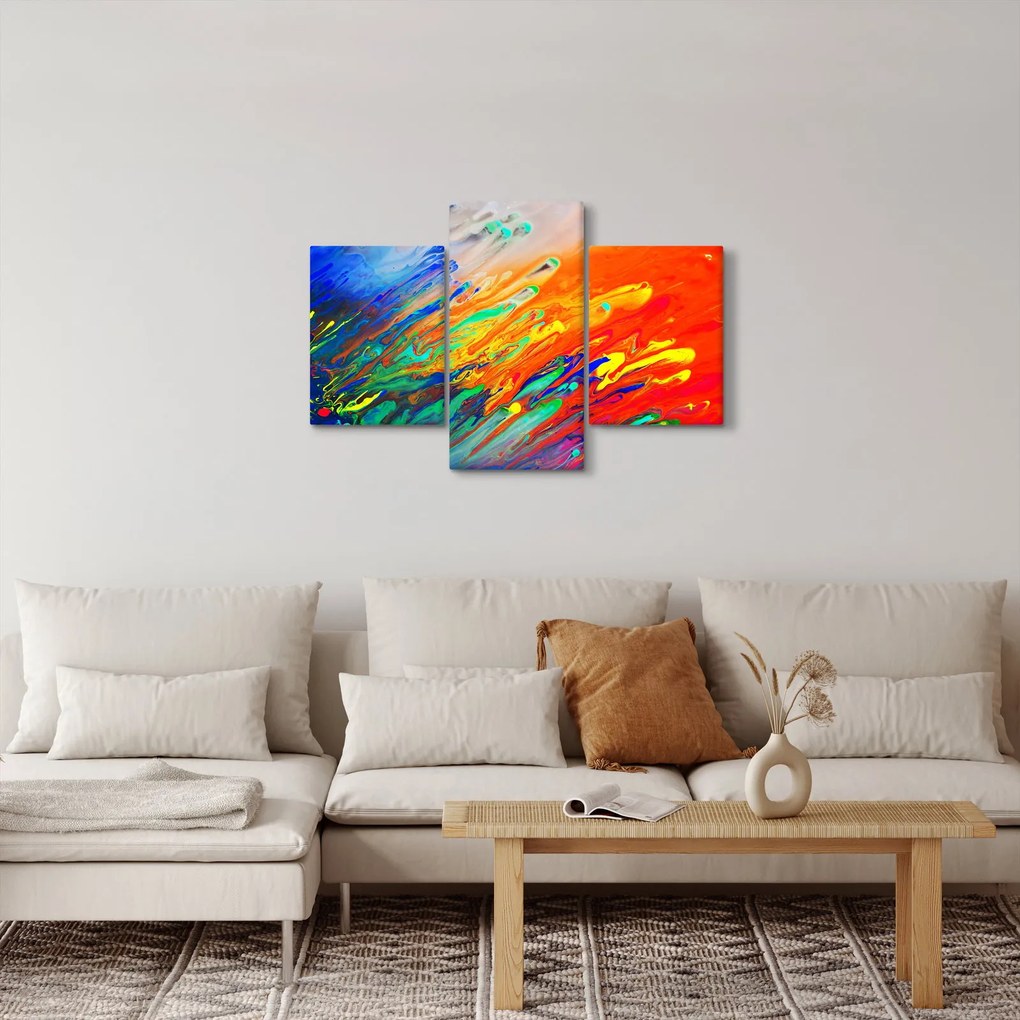 Tablou - Abstract colorat (90x60 cm)