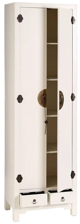 Șifonier alb 55x185 cm Oriente – Ixia