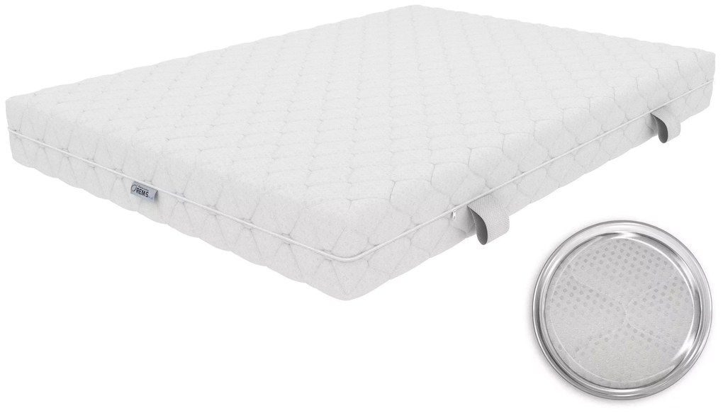Saltea spumă Smartex 80x200 cm (T2) (husă Lux Vital). 1120124